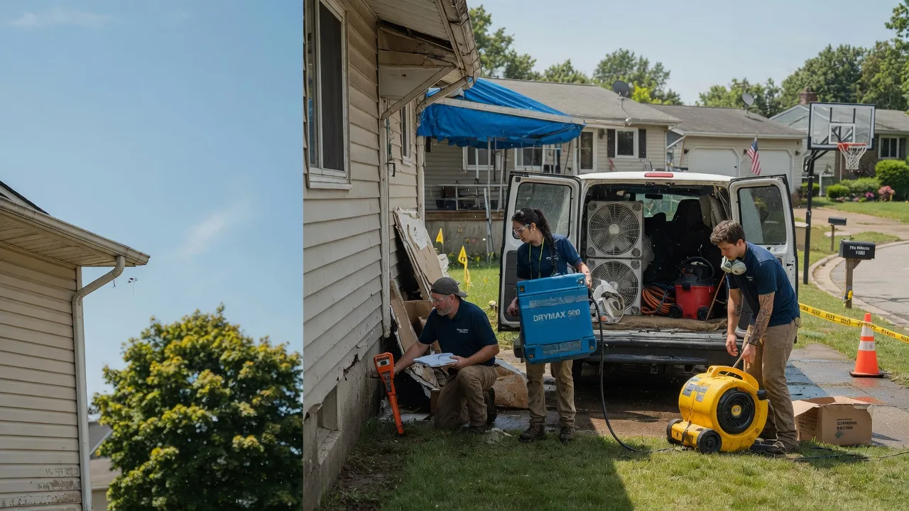 Ceiling Leak Cleanup in Ripley, OH near me